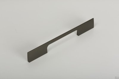 Tirador para mueble alargado Peak 250 Aluminio plata oscuro