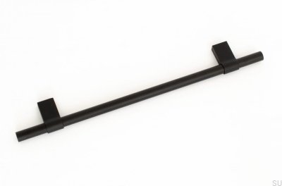 Tirador para mueble longitudinal Line Big 224 Aluminio negro