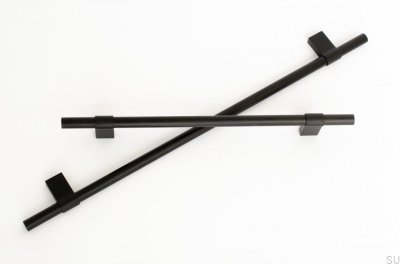 Tirador para mueble longitudinal Line Big 224 Aluminio negro