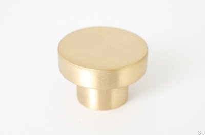 Pomo para mueble Dot 40 Latón Cepillado Sin pintar