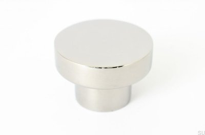 Pomo para mueble Dot 40 Acero inoxidable pulido