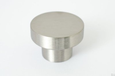 Pomo para mueble Dot 40 Acero inoxidable cepillado