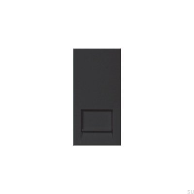 Módulo de zócalo esclavo BT para placa europea, color negro, estándar británico