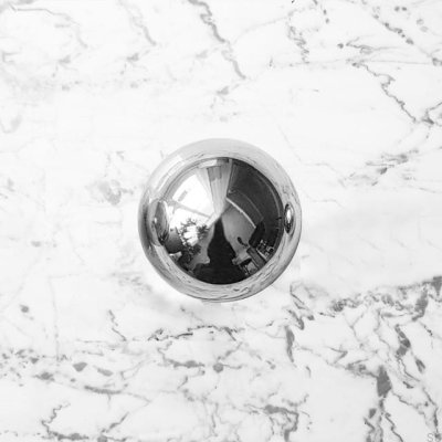 Pomo para mueble Odete M Latón Plata Cromo