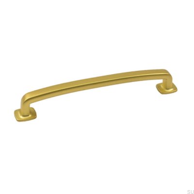 Tirador para mueble Retro 160, oro cepillado