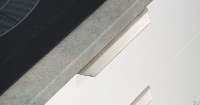 Tirador para mueble vann 200 edge anodizado mate