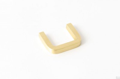 Pomo para mueble Rosca 38 Latón Cepillado Sin pintar