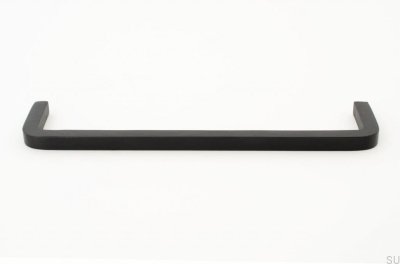 Tirador para mueble Thread 128. Aluminio negro