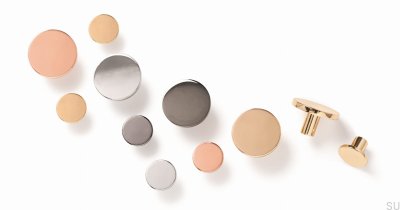 Pomo para mueble Como Cobre pulido