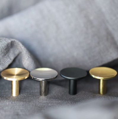 Pomo para mueble Sture 28 Latón Lacado Pulido