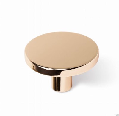 Pomo para mueble Como Big Gold pulido