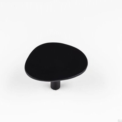Pomo para mueble Ink Black acero