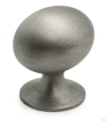 Pomo para muebles Victor de hojalata cepillada