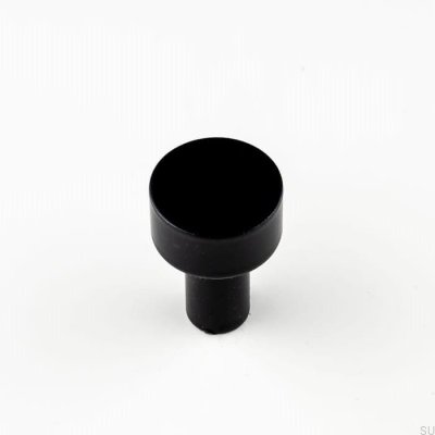 Pomo para mueble Luciola 20 Aluminio Negro
