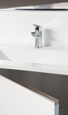 Tirador para borde de mueble Jey2 697 Aluminio negro