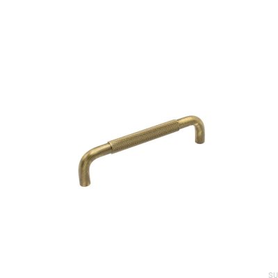Tirador para mueble alargado Helix 128 Antique Bronze