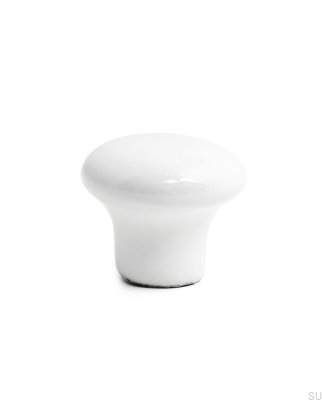 Pomo para mueble Marcus 25 Porcelana blanco (2 piezas)