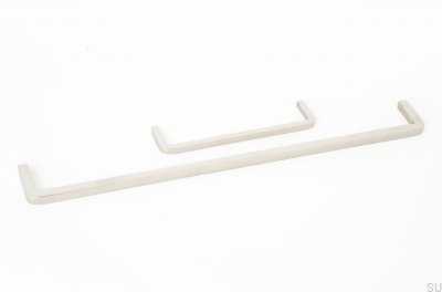 Tirador para mueble alargado Rosca 320 Acero Pulido