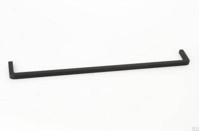 Tirador para mueble Thread 320. Aluminio Negro