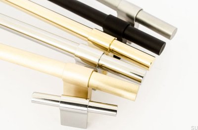 Tirador para mueble Line Big 592 Aluminio Negro