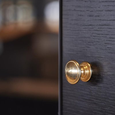 Pomo para mueble 24466 25 Latón sin pintar
