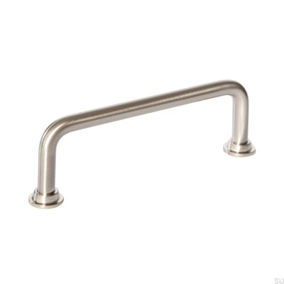 Tirador alargado para mueble 1353 96 Care Acero Lacado Plata