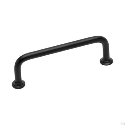 Tirador para mueble alargado 1353 96 Care Metal negro