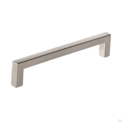 Tirador para mueble alargado 0143128 Care Silver Lacado (aspecto inox)