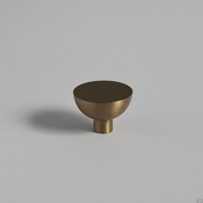 Pomo para mueble Luna M Brass Brushed