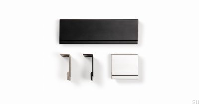 Tirador para mueble Stratt 32 edge, aluminio anodizado