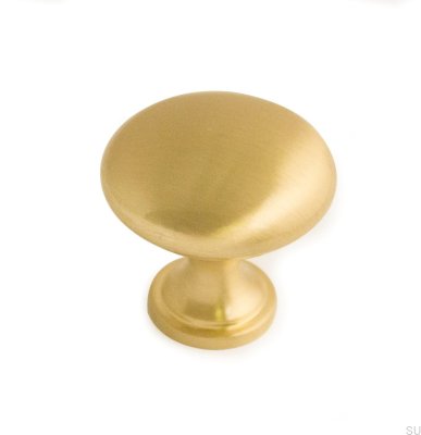 Pomo para mueble Amadeus Gold, cepillado