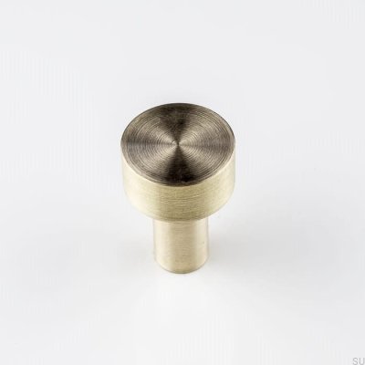 Pomo para mueble Luciola 20 Latón, cepillado, sin pintar