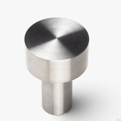 Pomo para mueble Luciola 20 Acero cepillado
