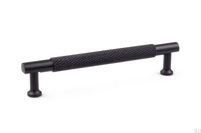 Tirador para mueble rectangular Lexington 128 Latón Negro (2 piezas)