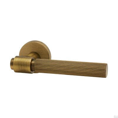 Tirador de puerta Helix Stripe 200 Bronce antiguo