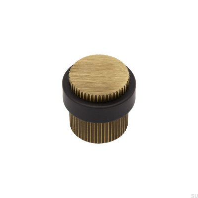 Pie de página Tapón de suelo Helix Stripe Bronce antiguo