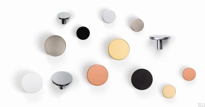 Pomo para mueble Como Cromo Mate
