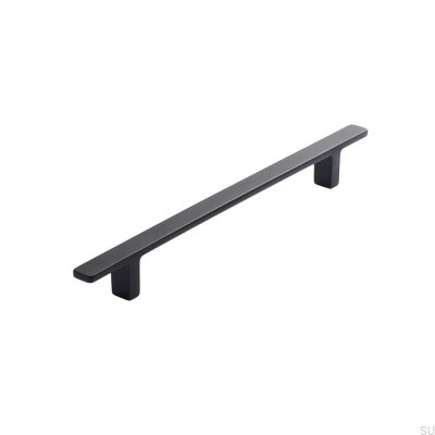 Tirador para mueble largo Transit 160 Metal Black Mat