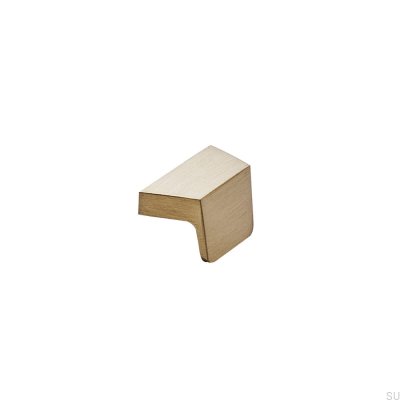 Pomo para mueble Envelope Gold Brushed