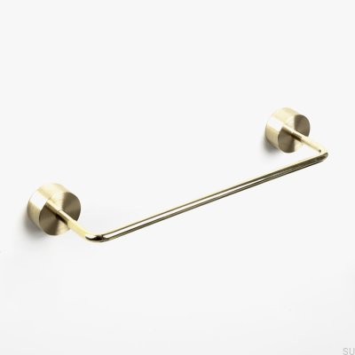 Tirador para mueble alargado Luciola 128 Latón Sin pintar