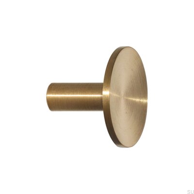 Sture 28 Percha para muebles Latón cepillado Sin pintar