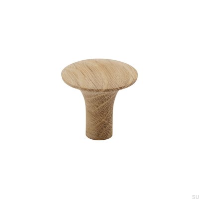 Pomo para mueble Olle Roble Madera Sin Barnizar