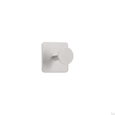 Colgador de pared Base 210-1 Plata cepillado