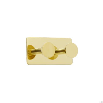 Colgador de pared Base 210-2 Oro pulido