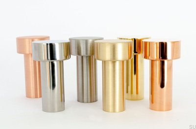Colgador de pared Dot 74 Polished Steel