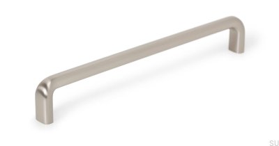 Tirador largo para mueble Redo 128 Níquel Cepillado