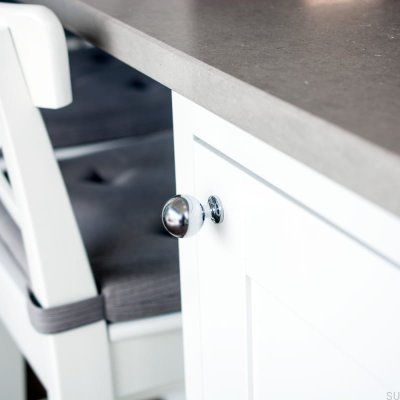 Pomo para mueble Lily Chrome