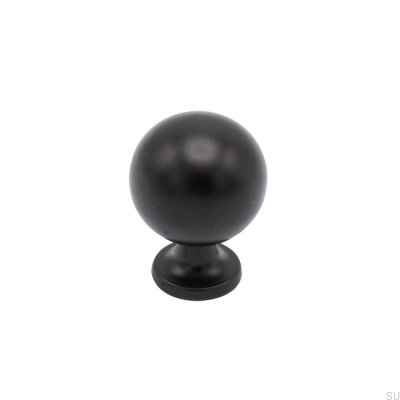 Pomo para mueble Lily Metal Negro Mate