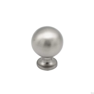 Pomo para muebles Lily Silver Brushed