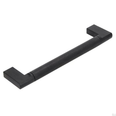 Tirador para mueble rectangular 2457128 Metal Negro Mat